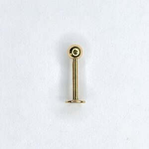 Labret básico dorado