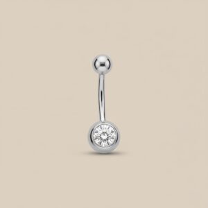 Moon plateado con strass