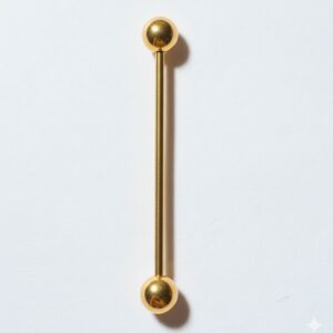 Barra industrial dorada