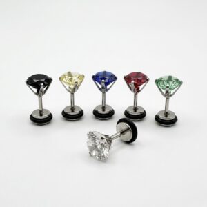 Falso expansor con strass engarzado