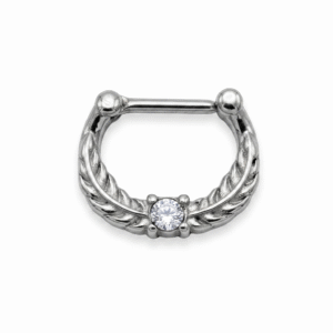 Septum de alas plateadas