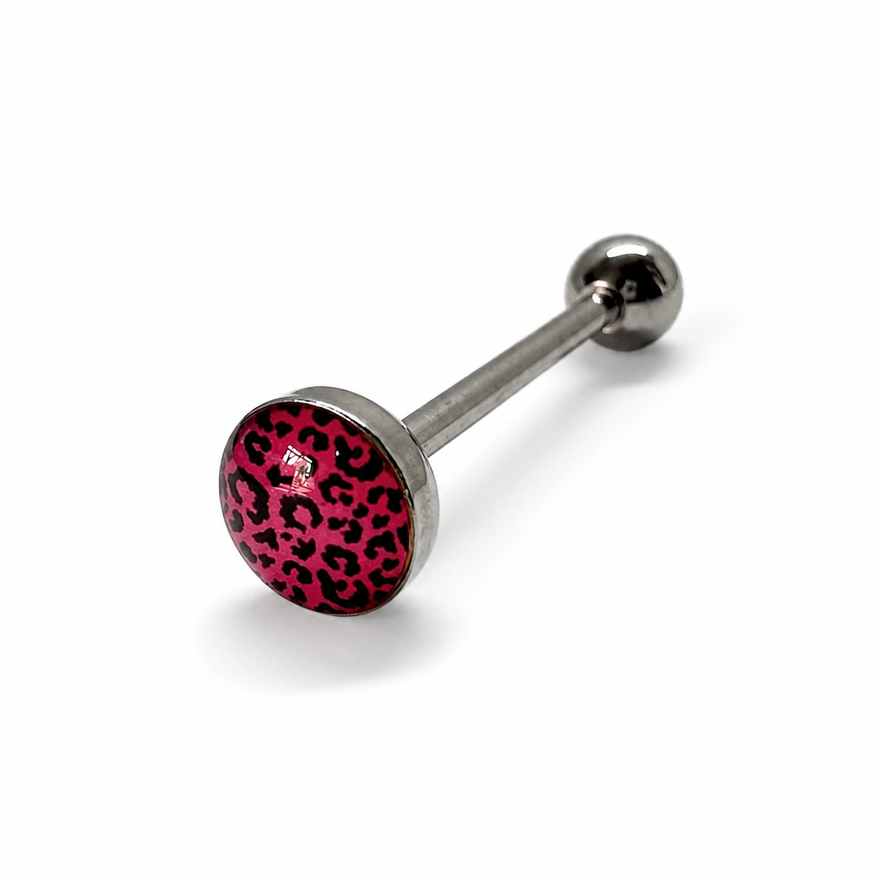 Barra para lengua animal print