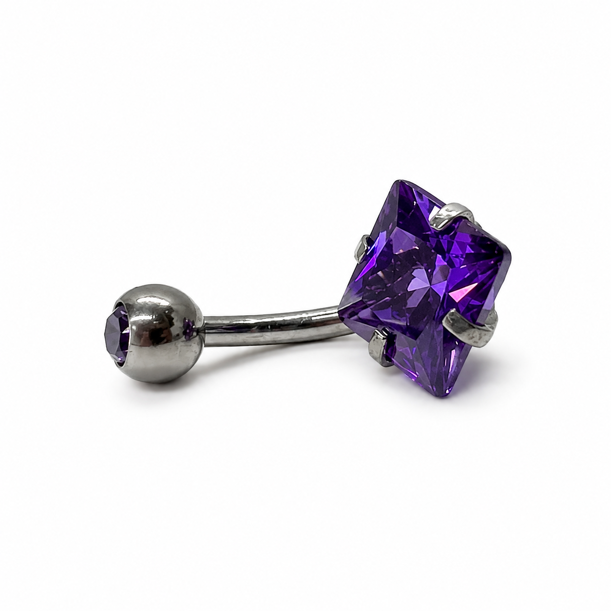 Moon rombo engarzado violeta