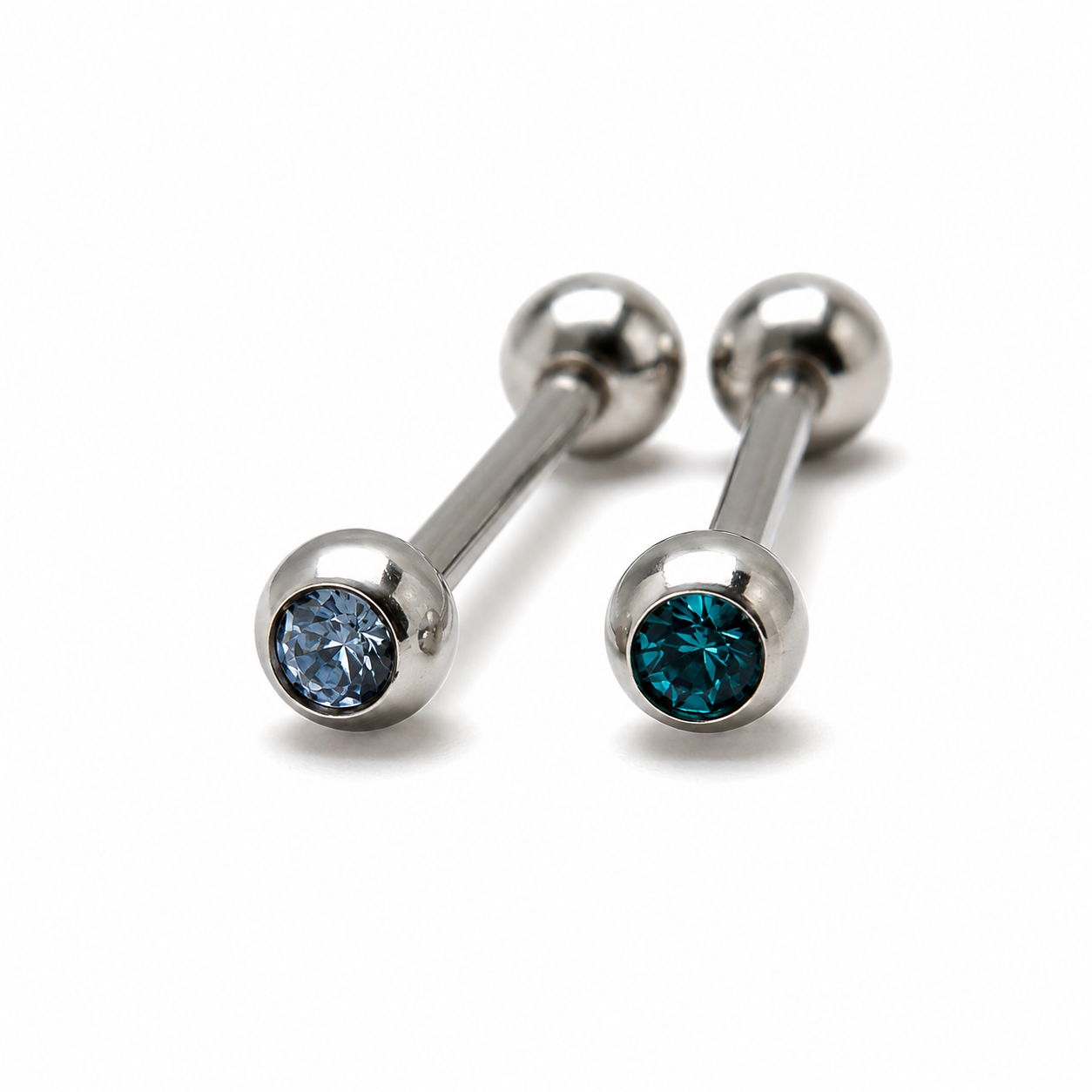 Barra para lengua mini strass
