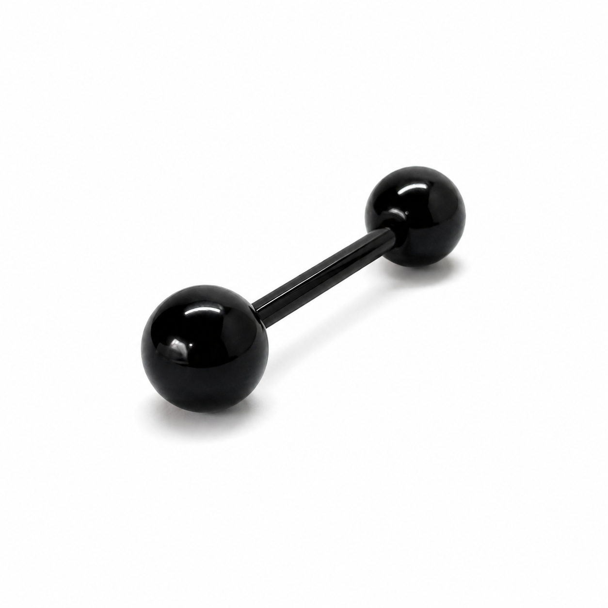 Barra para lengua de silicona negra