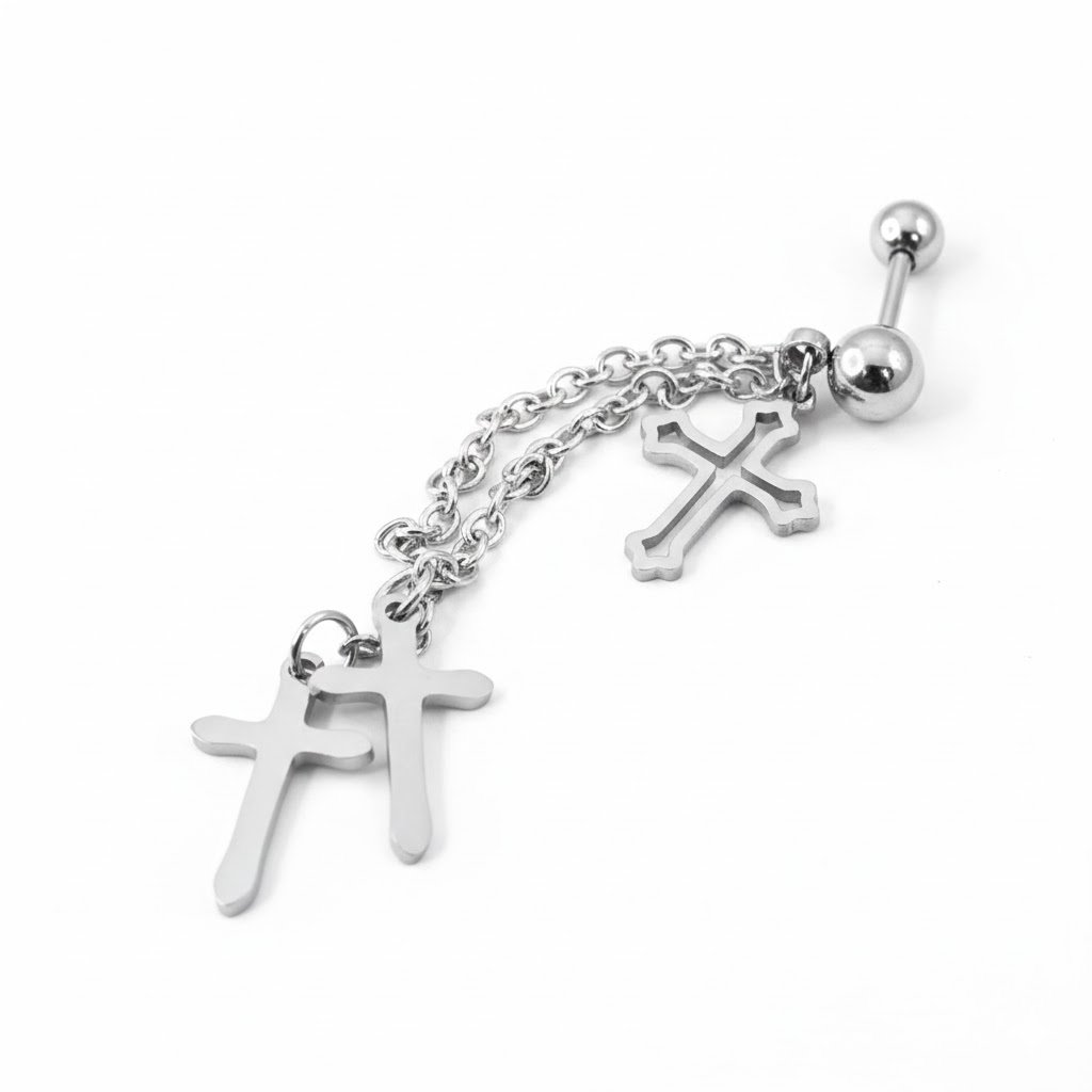 Hélix cadenas con cruces